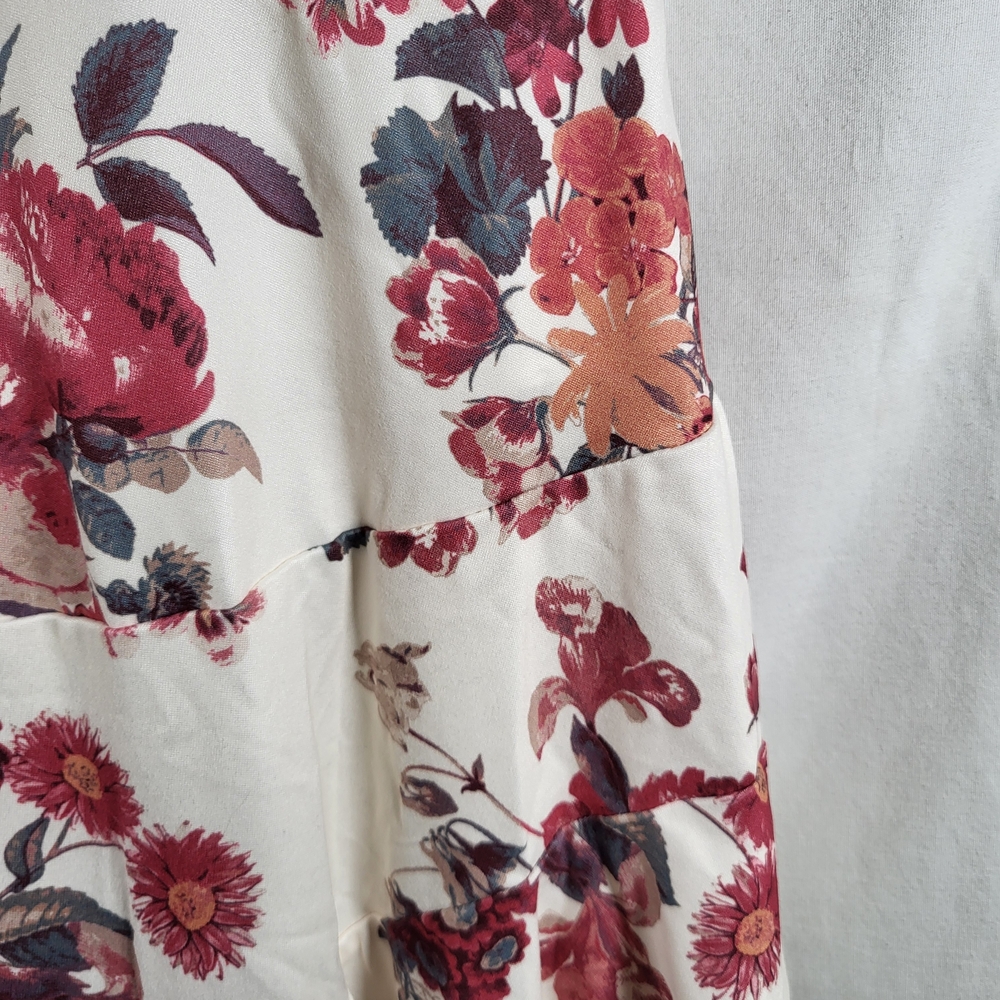 Nwt Girls Size 10 Joyfolie Emilia Dress In Cream Floral - Picture 3 of 4